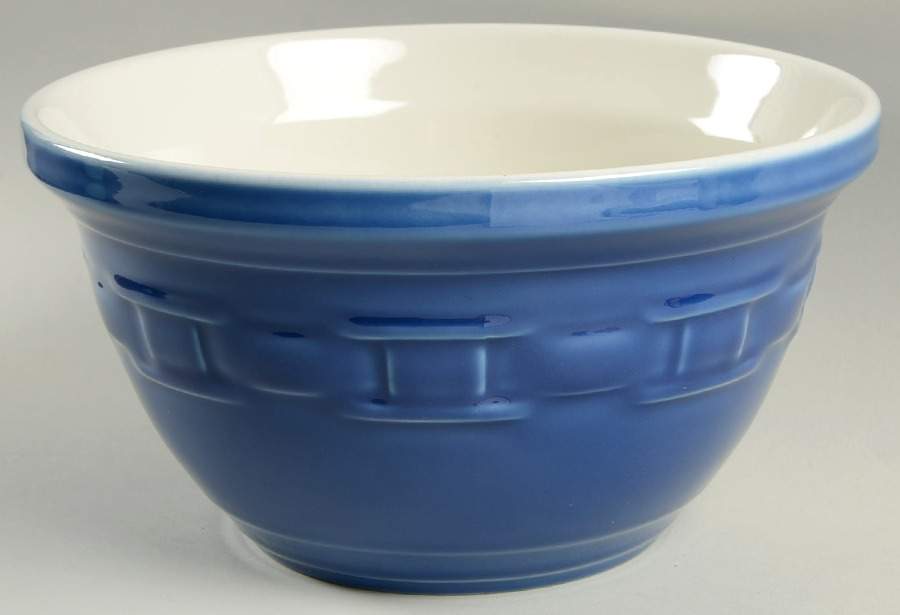 Woven Traditions Cornflower 10" Mixing Bowl by Longaberger-1