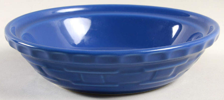 Woven Traditions Cornflower 7" Pie Baking Plate by Longaberger-1