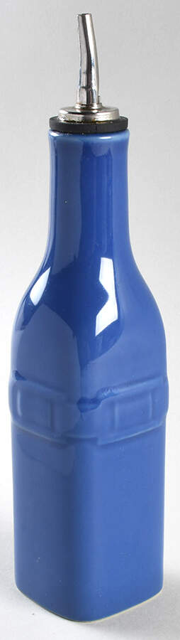Woven Traditions Cornflower Oil Jar & Drizzle Spout by Longaberger-1
