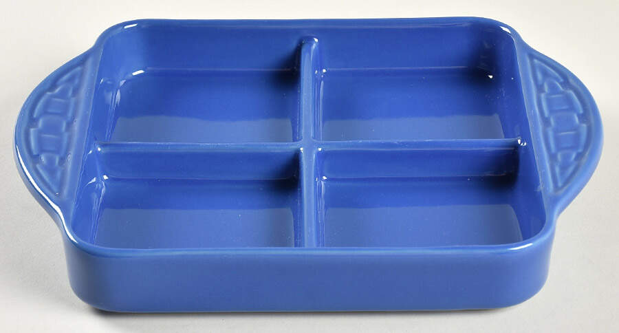 Woven Traditions Cornflower 4-Part Relish by Longaberger-1