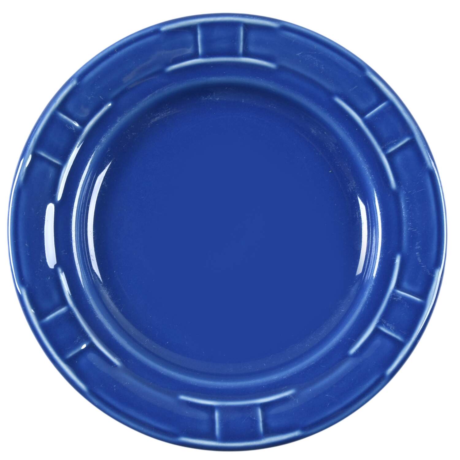 Woven Traditions Cornflower Bread & Butter Plate by Longaberger-1