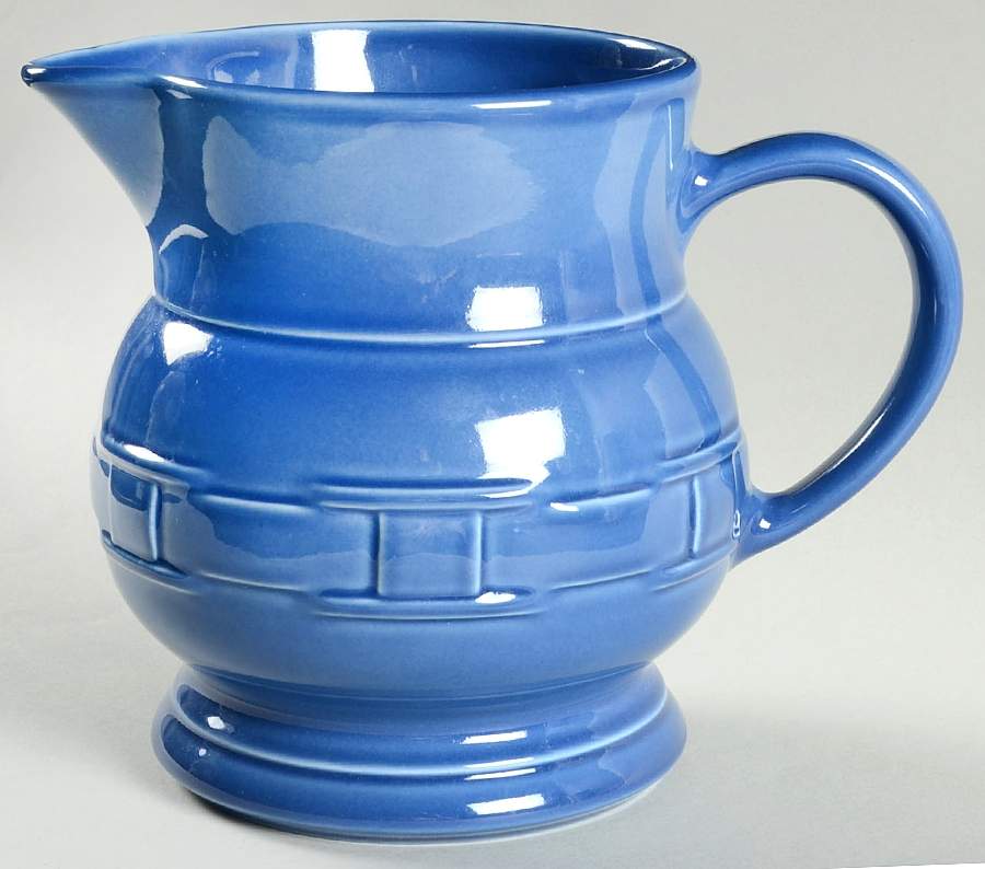 Woven Traditions Cornflower 64 Oz Pitcher by Longaberger-1