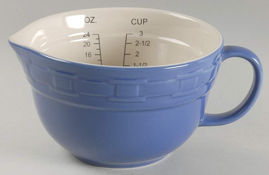 Woven Traditions Cornflower Measuring Cup by Longaberger-1