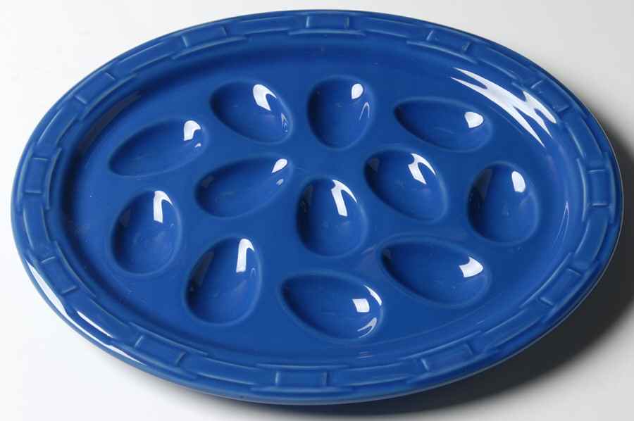 Woven Traditions Cornflower Deviled Egg Platter by Longaberger-1