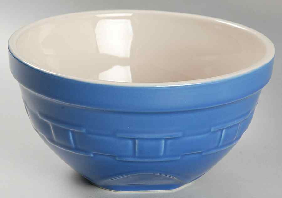 Woven Traditions Cornflower 8" Mixing Bowl by Longaberger-1