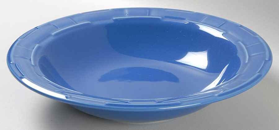 Woven Traditions Cornflower 9" Individual Pasta Bowl by Longaberger-1