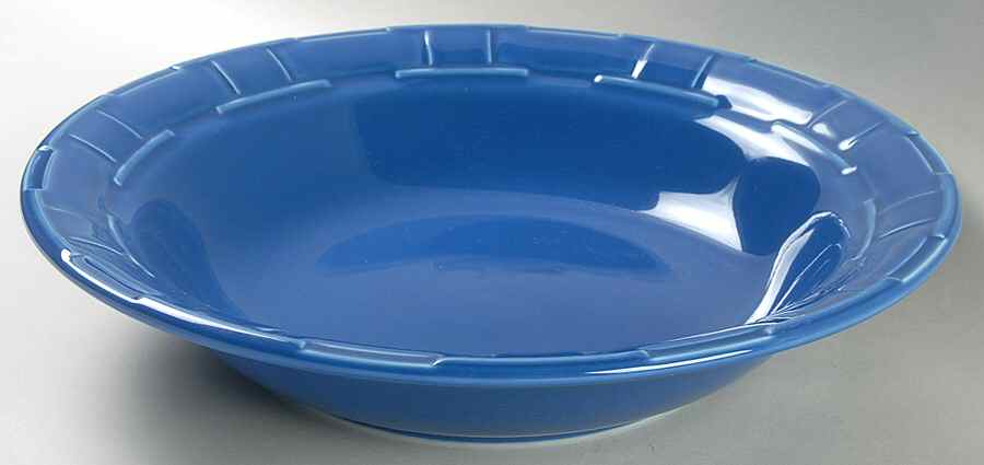 Woven Traditions Cornflower 12" Pasta Serving Bowl by Longaberger-1