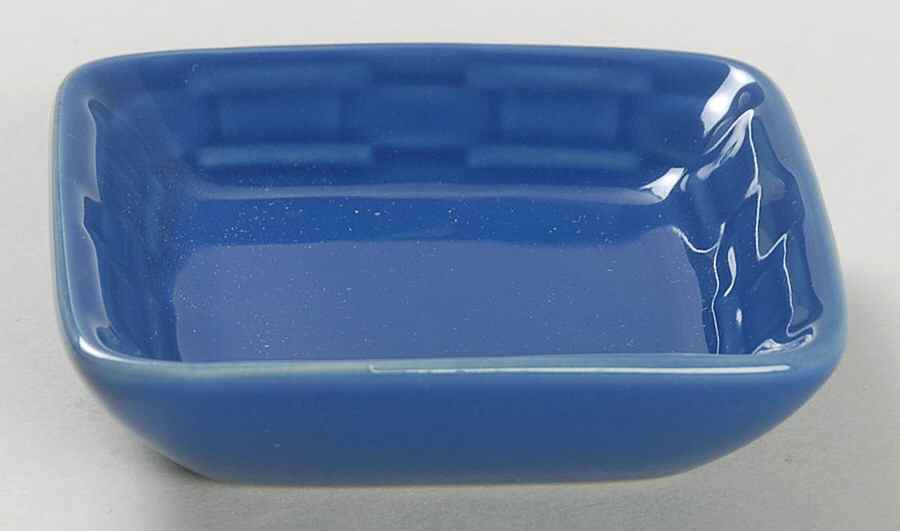 Woven Traditions Cornflower Individual Dip Dish by Longaberger-1