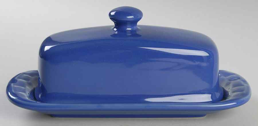 Woven Traditions Cornflower 1/4 Lb Covered Butter by Longaberger-1