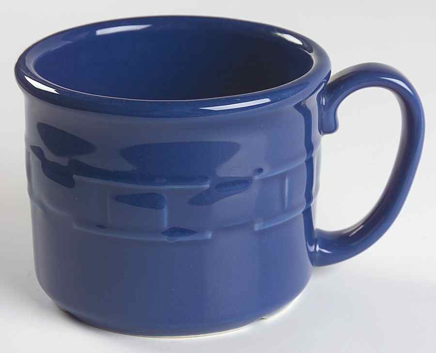 Woven Traditions Cornflower Soup Mug by Longaberger-1
