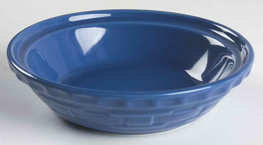 Woven Traditions Cornflower 7" Pie Baking Plate by Longaberger-1