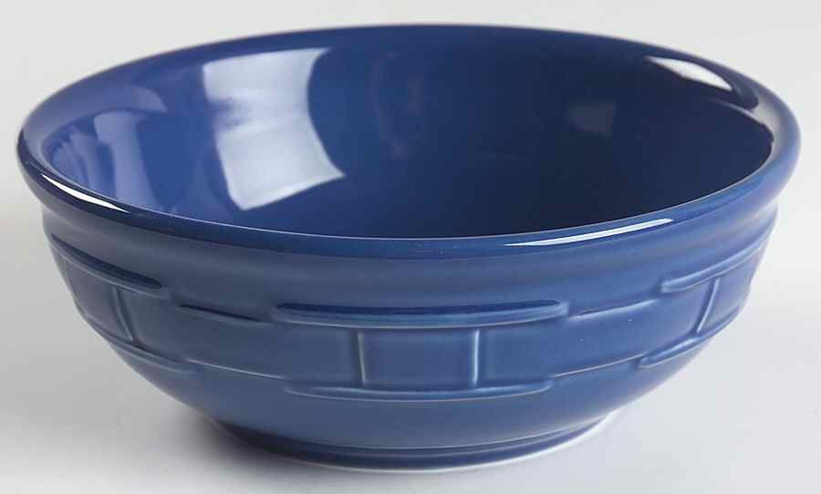 Woven Traditions Cornflower Coupe Cereal Bowl by Longaberger-1
