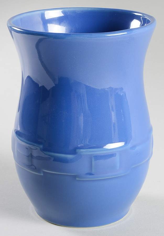 Woven Traditions Cornflower 7" Utensil Holder/Vase by Longaberger-1