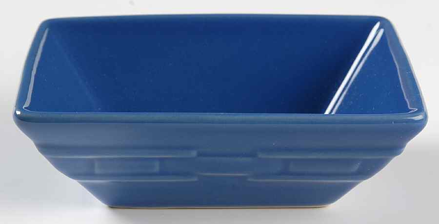 Woven Traditions Cornflower 5" Square Tasting Bowl by Longaberger-1