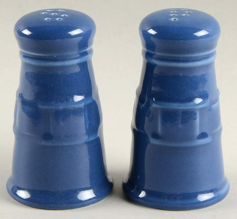 Woven Traditions Cornflower Salt & Pepper Set by Longaberger-1