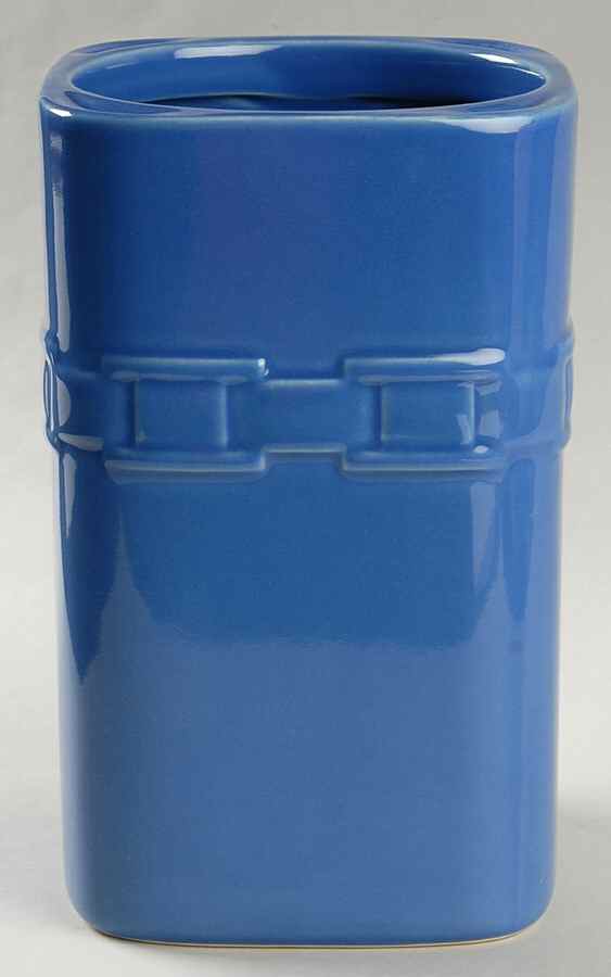 Woven Traditions Cornflower Large Square Canister No Lid by Longaberger-1