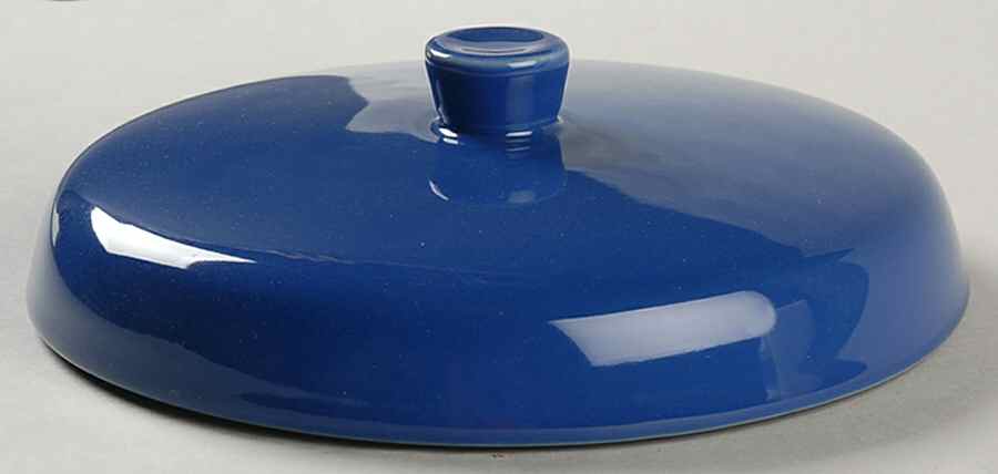 Woven Traditions Cornflower Lid for 2 Qt Round Covered Casserole by Longaberger-1