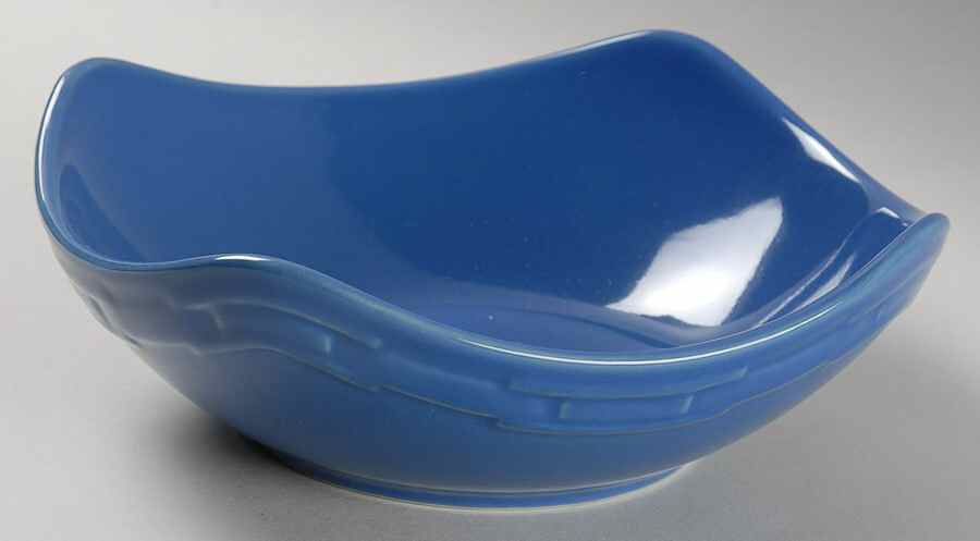Woven Traditions Cornflower Medium Ripple Bowl by Longaberger-1