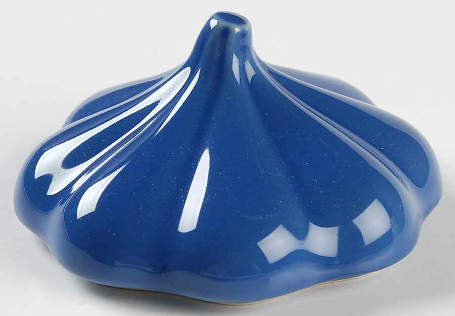 Woven Traditions Cornflower Lid for Garlic Baker by Longaberger-1