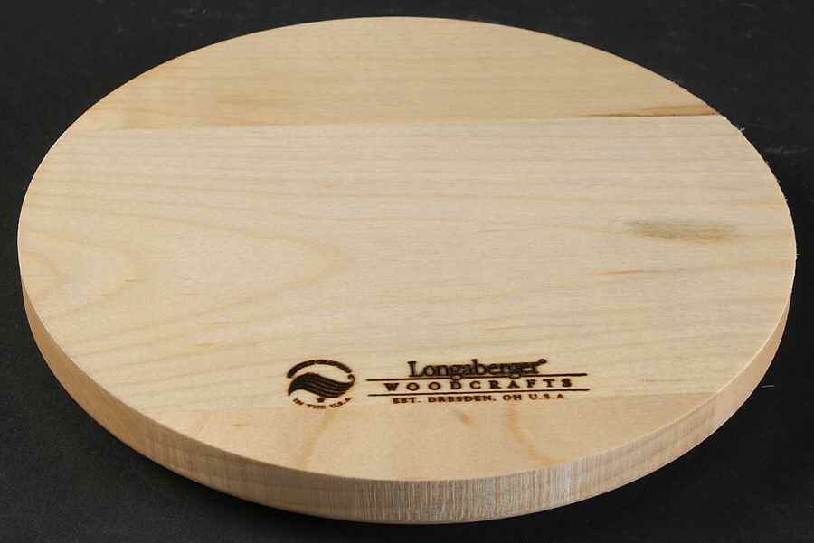 Woven Traditions Cornflower Rd Wood Cutting Board for Cheese & Cracker Tray by Longaberger-1