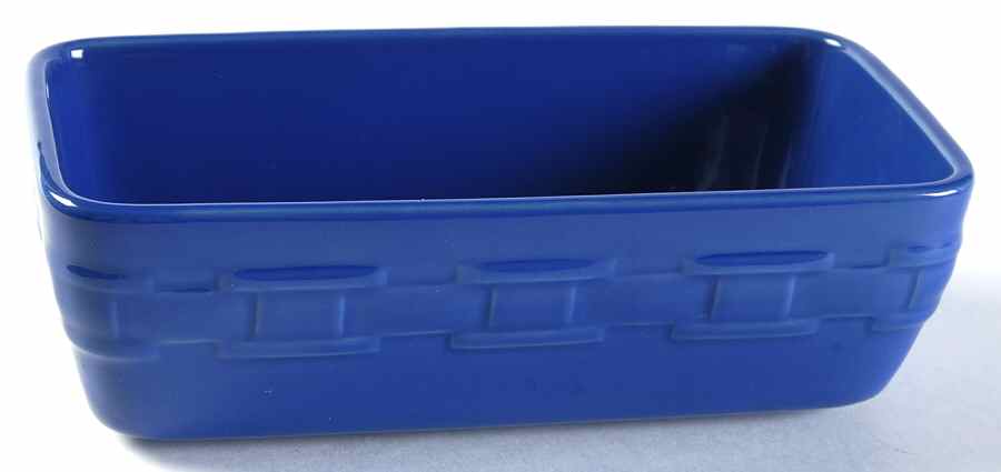 Woven Traditions Cornflower 8" Rectangular Baker by Longaberger-1
