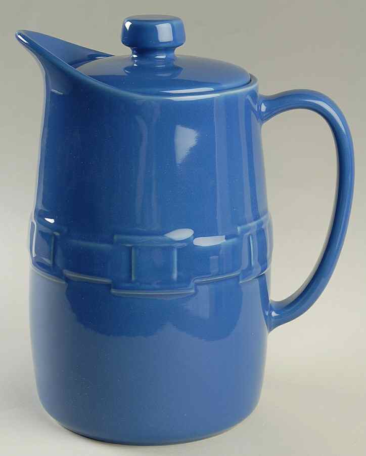 Woven Traditions Cornflower Carafe & Lid by Longaberger-1
