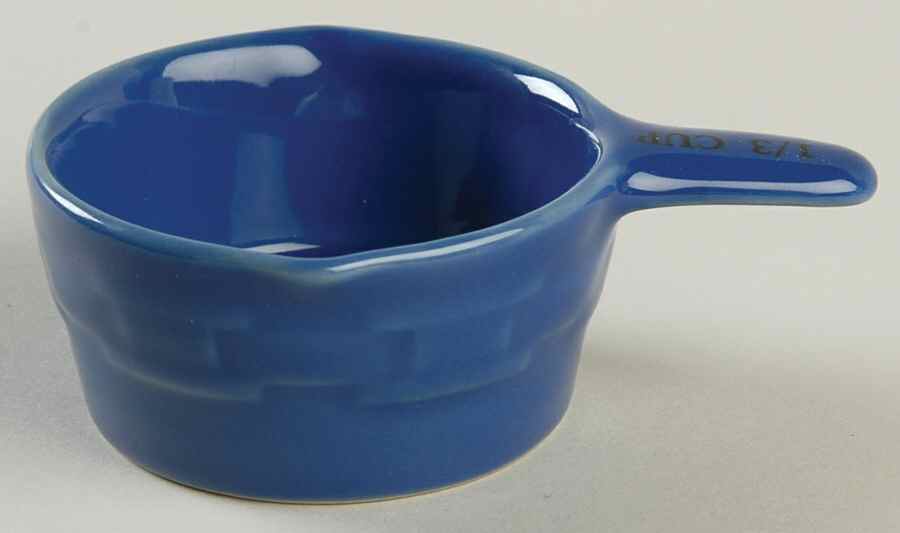 Woven Traditions Cornflower 1/3 Cup Measuring Cup by Longaberger-1
