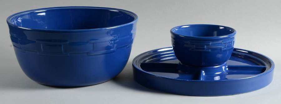 Woven Traditions Cornflower 8-in-1 Entertainer Set by Longaberger-1