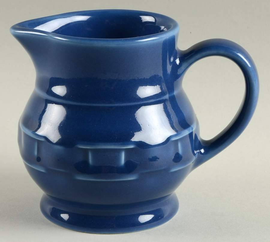 Woven Traditions Cornflower Creamer by Longaberger-1