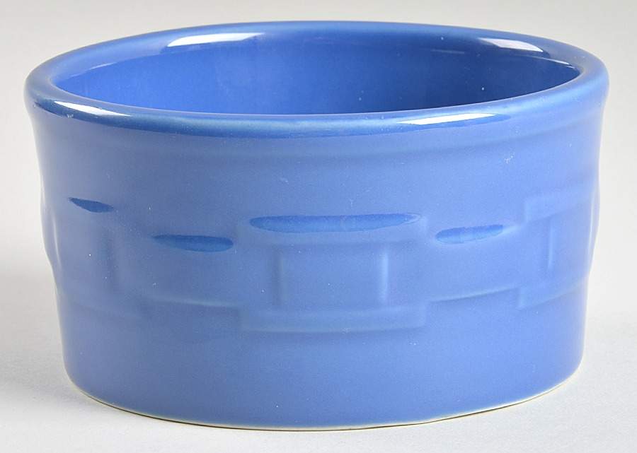 Woven Traditions Cornflower Individual Dip Dish by Longaberger-1