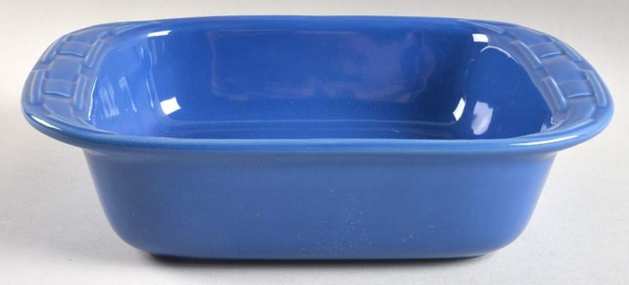 Woven Traditions Cornflower 8" Square Baker by Longaberger-1