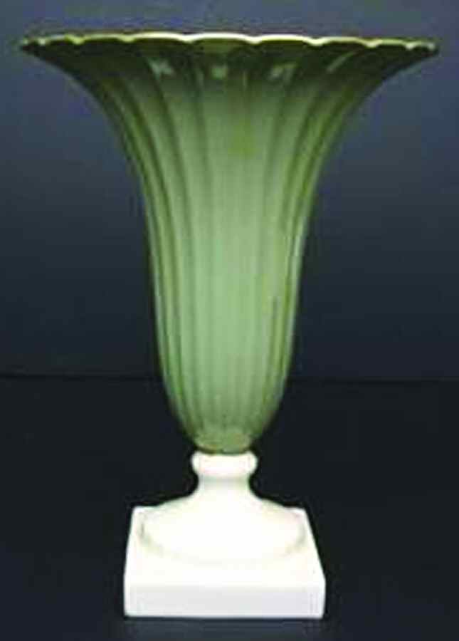 Regal Coll (Green & White Accents, No Trim) 8" Vase by Lenox-1