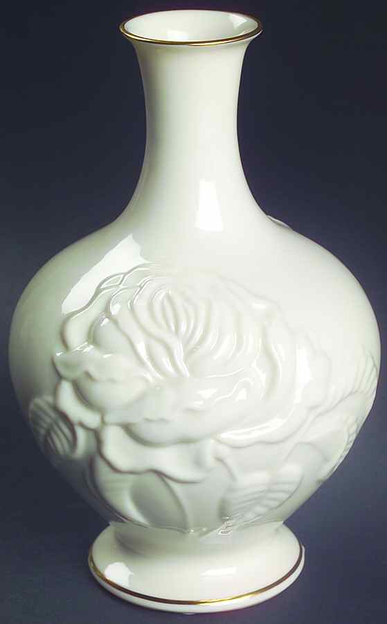 Antique Rose Collection 6" Bud Vase by Lenox-1