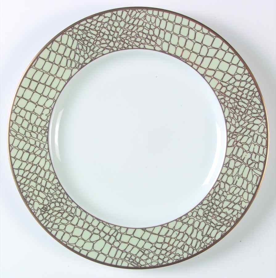 Estate Crocodile Service Plate (Charger) by Ralph Lauren China-1
