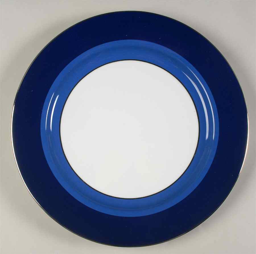 Marina Stripe 12" Chop Plate (Round Platter) by Ralph Lauren China-1