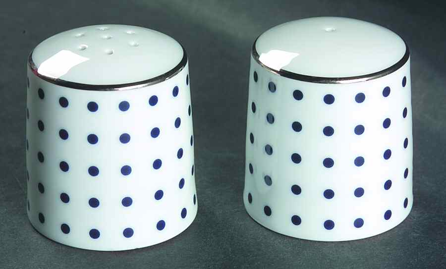 Petite Dot White Salt & Pepper Set by Ralph Lauren China-1