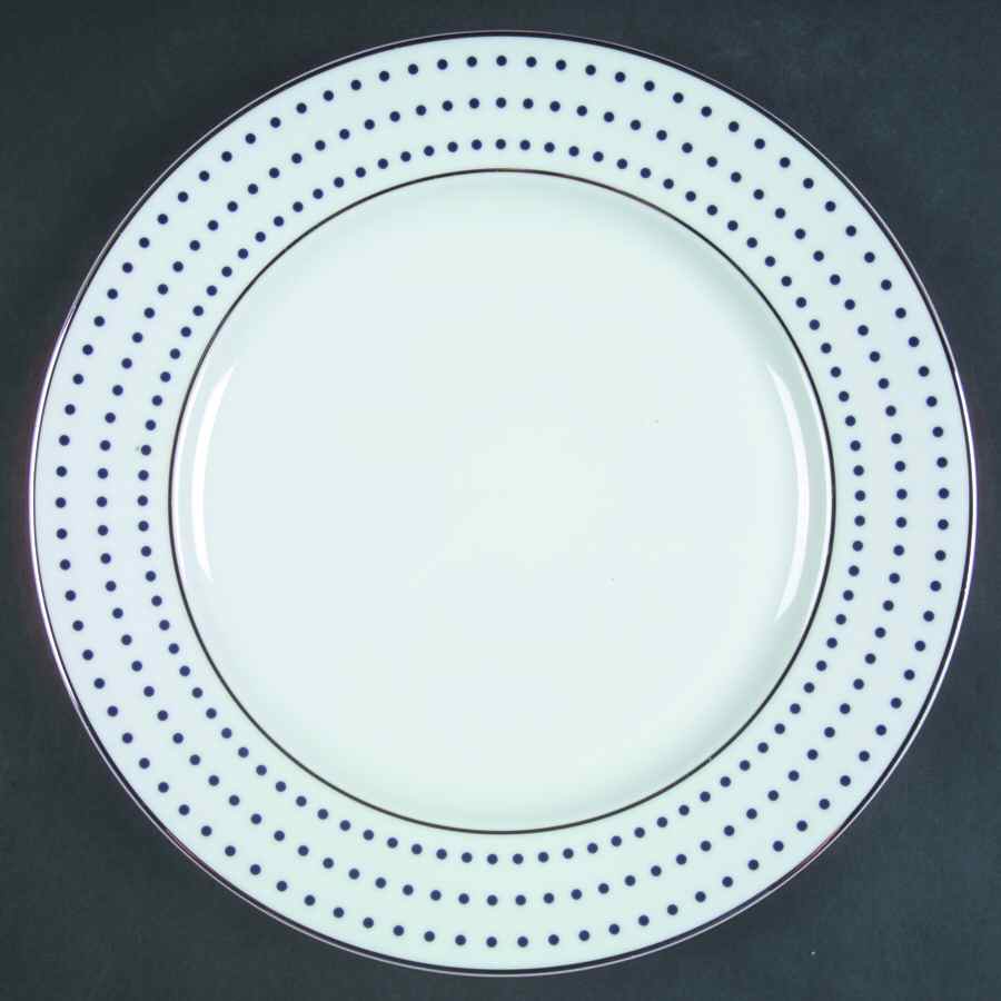 Petite Dot White Dinner Plate by Ralph Lauren China-1