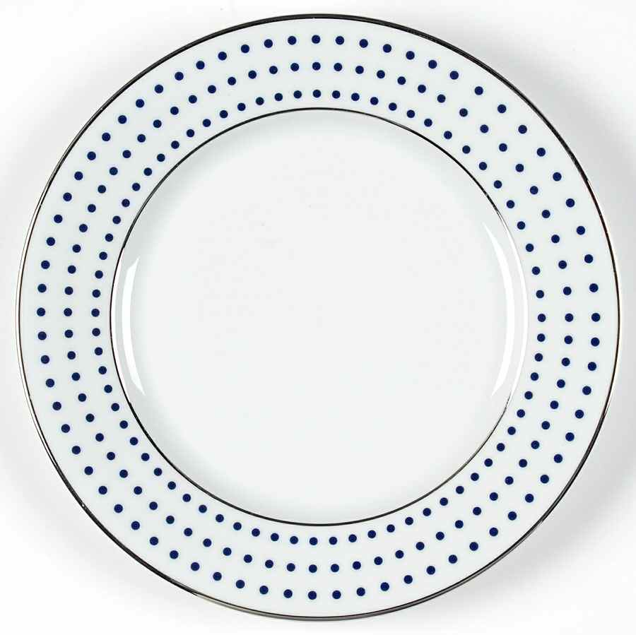 Petite Dot White Salad Plate by Ralph Lauren China-1