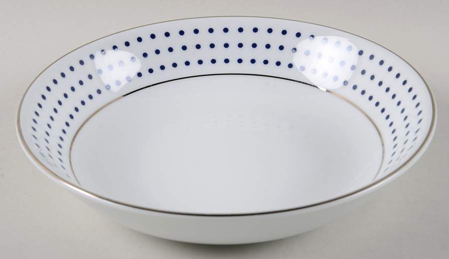 Petite Dot White Coupe Soup Bowl by Ralph Lauren China-1