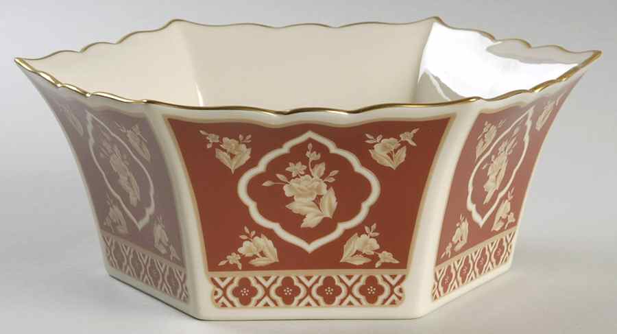 Sultan's Court Collection 9" Hexagonal Bowl by Lenox-1
