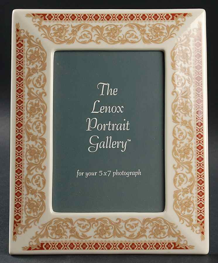 Sultan's Court Collection Frame-Holds 5" X 7" by Lenox-1