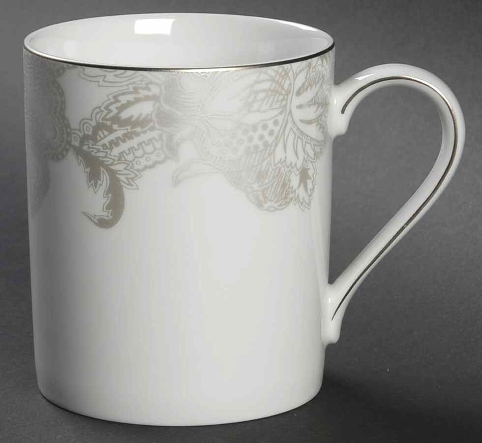 Satin Paisley Platinum Mug by Ralph Lauren China-1