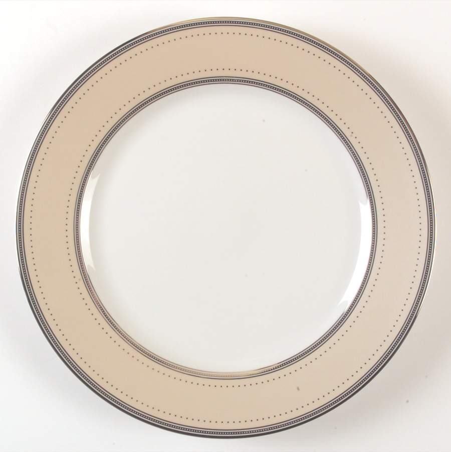 Silk Ribbon Ivory Dinner Plate by Ralph Lauren China-1