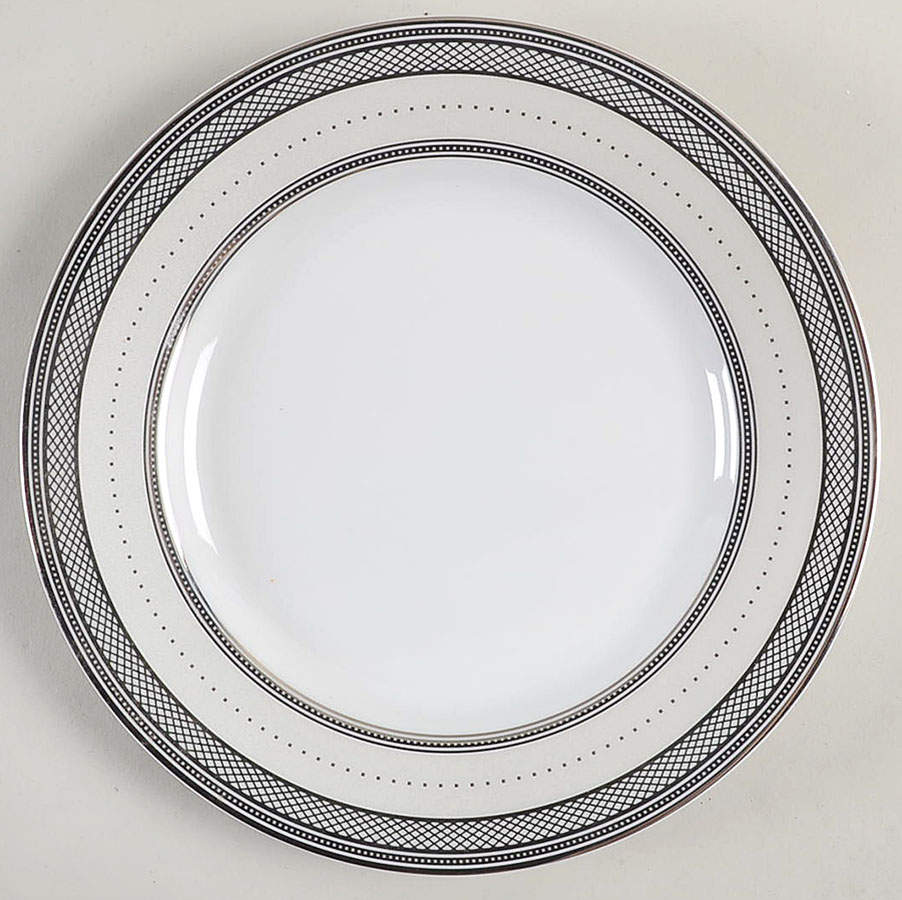 Silk Ribbon Pearl Salad Plate by Ralph Lauren China-1