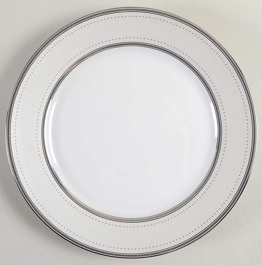 Silk Ribbon Pearl Dinner Plate by Ralph Lauren China-1