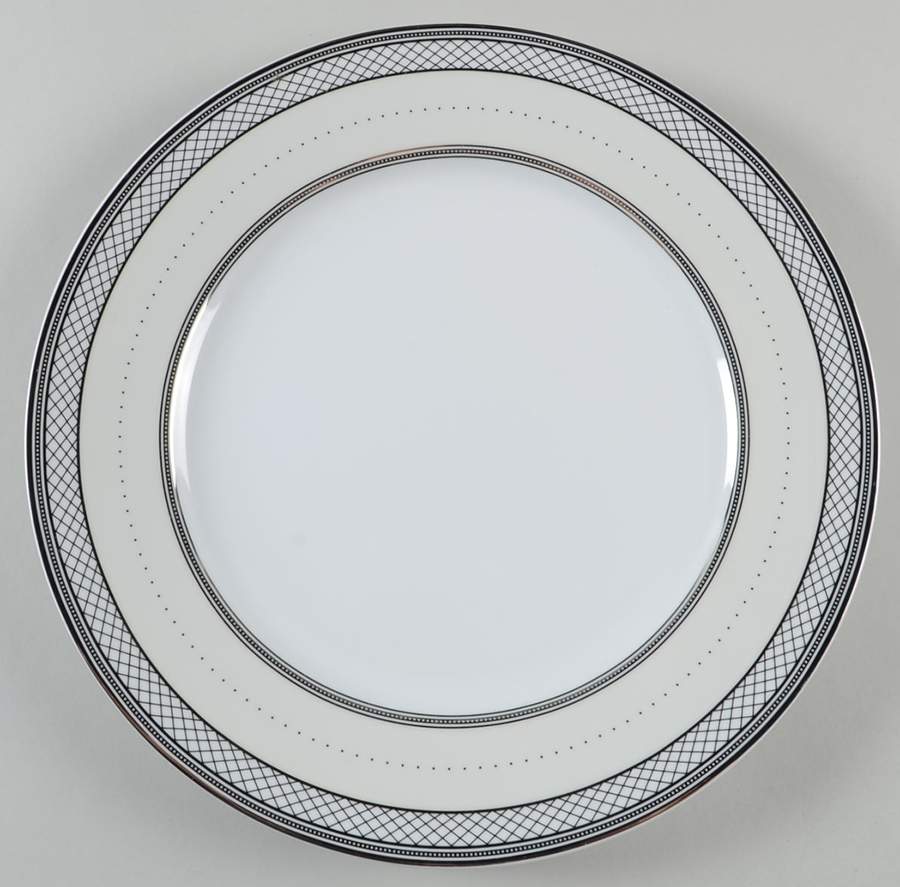 Silk Ribbon Pearl 12" Chop Plate (Round Platter) by Ralph Lauren China-1