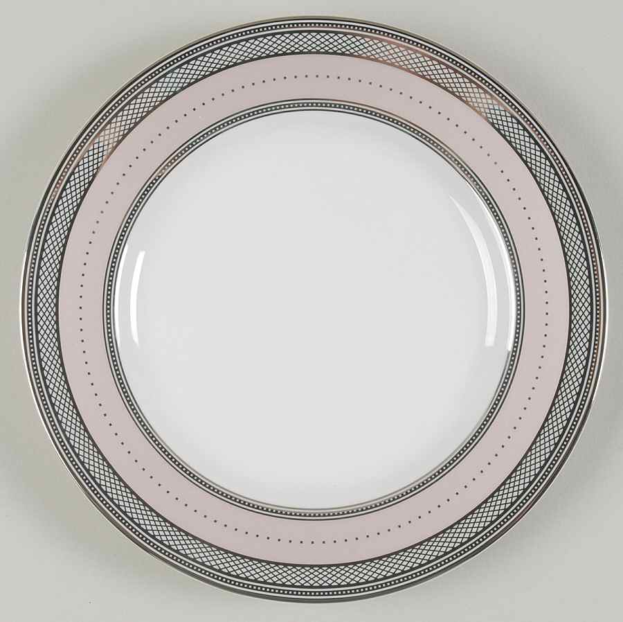Silk Ribbon Pink Salad Plate by Ralph Lauren China-1