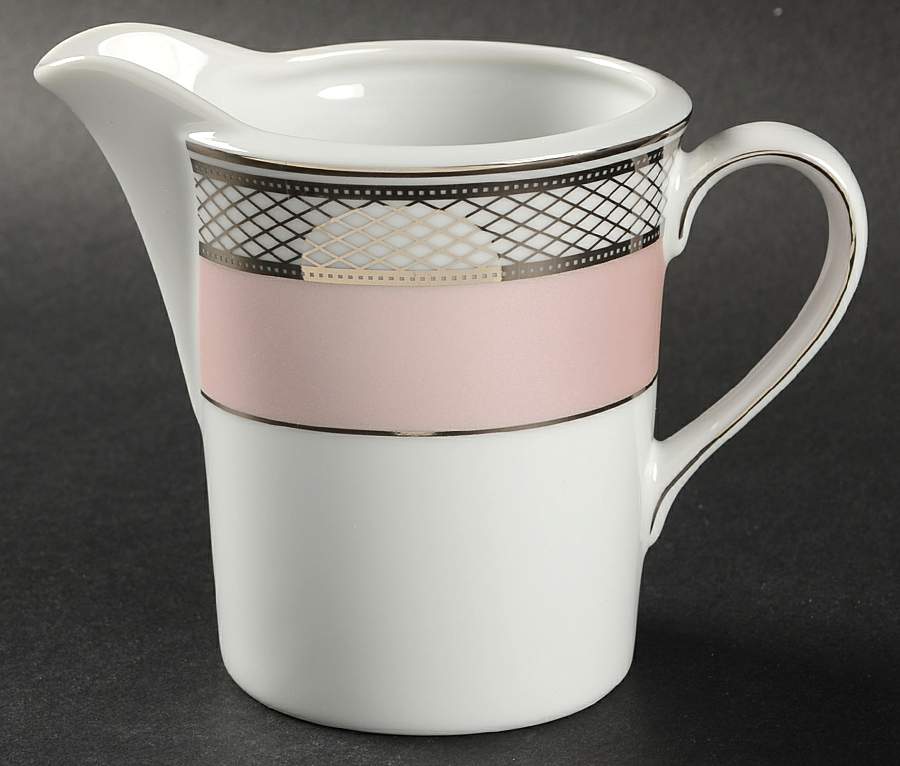 Silk Ribbon Pink Creamer by Ralph Lauren China-1