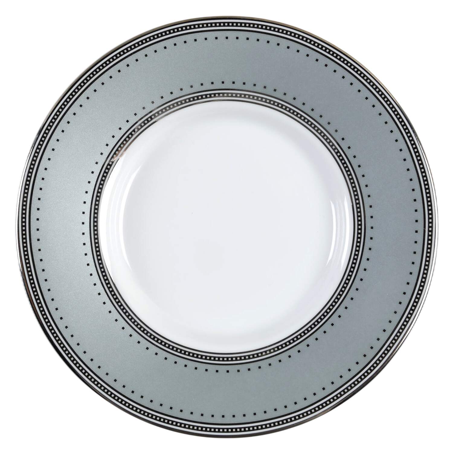 Silk Ribbon Slate Saucer by Ralph Lauren China-1