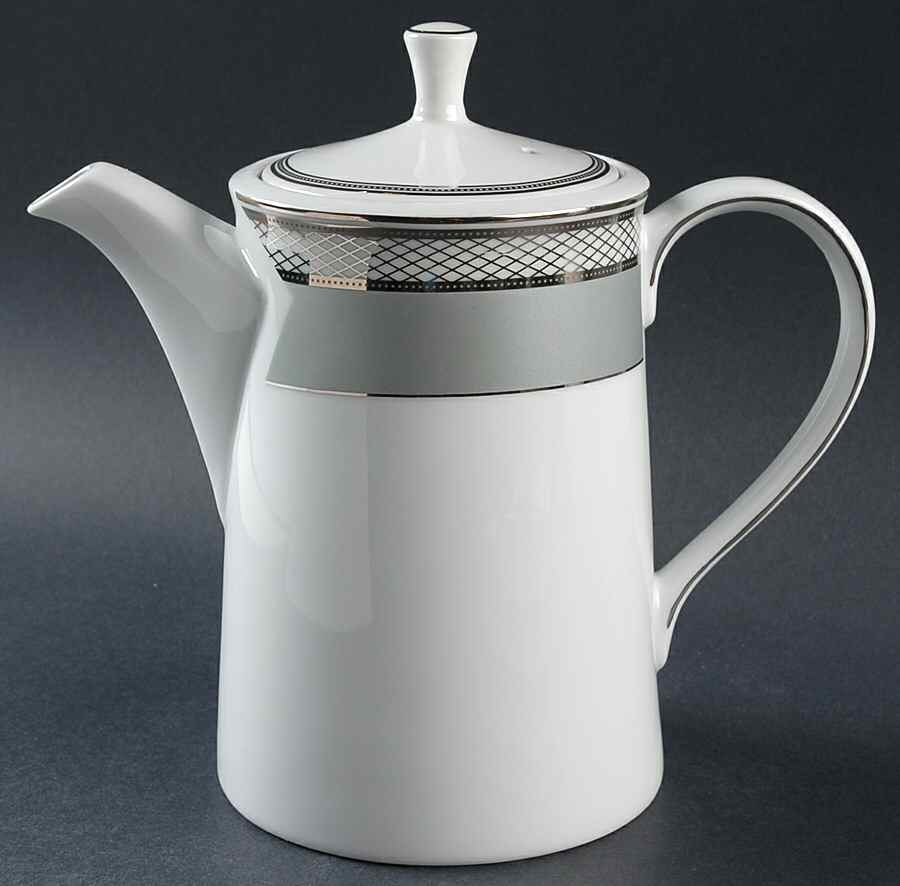 Silk Ribbon Slate Coffee Pot & Lid by Ralph Lauren China-1